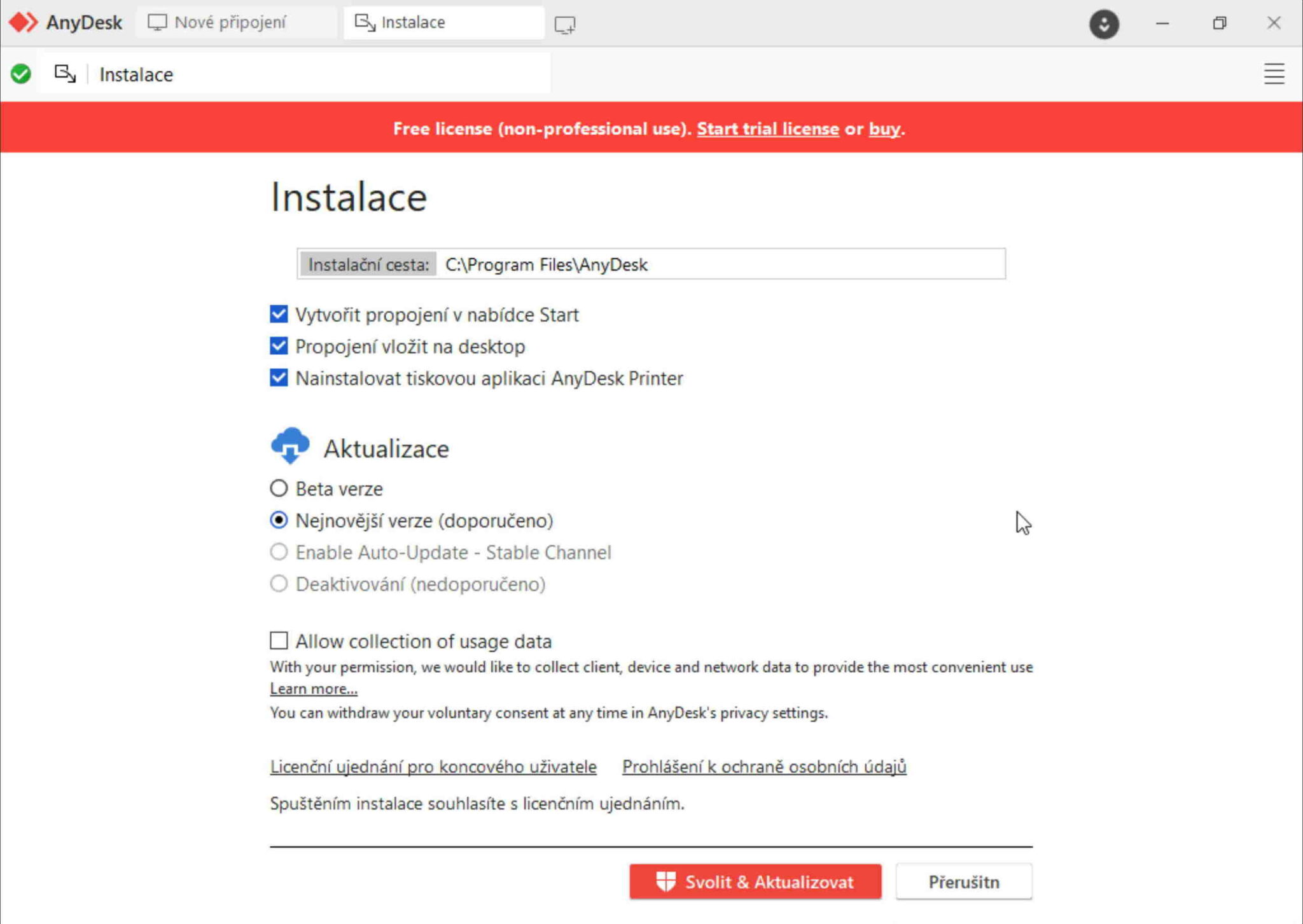 Návod na instalaci AnyDesk - INSTALUJ.cz - Partner AnyDesk