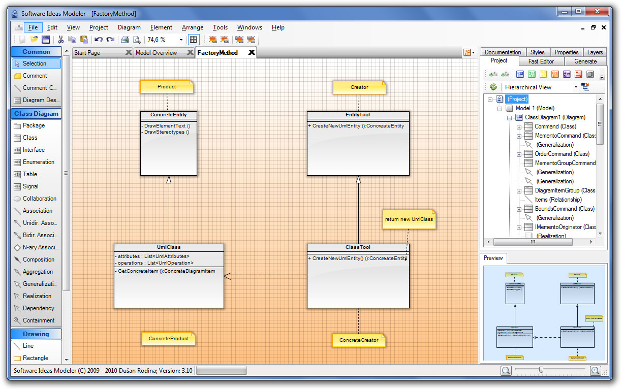 Software Ideas Modeler - INSTALUJ.cz - programy ke stažení zdarma