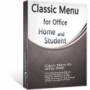 Classic Menu for Office Home and Student 2010