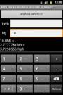 kilowatt na joule kalkulátor pro Android