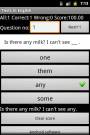 Test in English - Android software