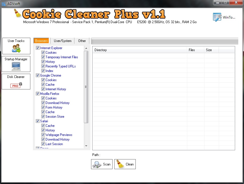Cookie Cleaner Plus INSTALUJ.cz programy ke stažení zdarma