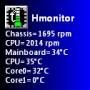 Hardware sensors monitor