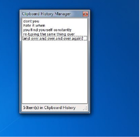 Clipboard History Manager INSTALUJ.cz programy ke stažení zdarma
