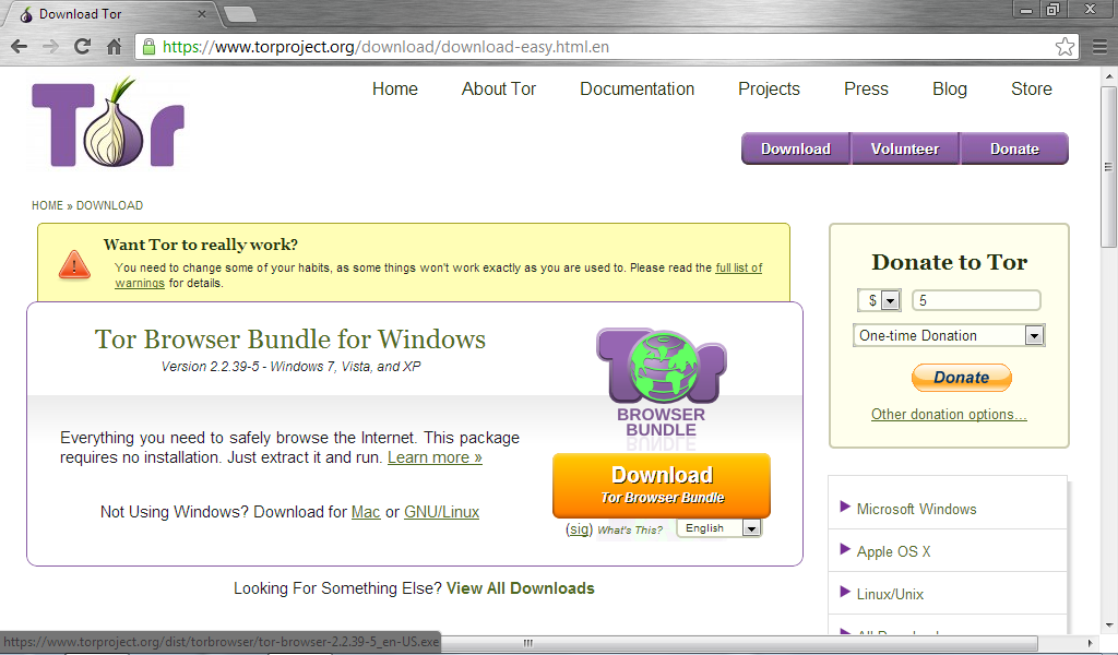 Tor Browser Bundle for Windows - INSTALUJ.cz - programy ke stažení zdarma