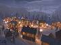 Winter Town 3D Screensaver