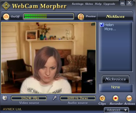 av-webcam-morpher.jpg AV Webcam Morpher - hrátky s webkamerou
