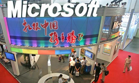 Čína provedla razii v Microsoftu Čína provedla razii v Microsoftu