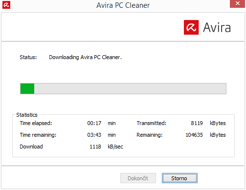 Stažení Avira PC Cleaner Stažení Avira PC Cleaner