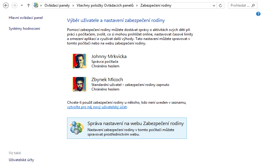 Místní správa Zabezpečení rodiny Místní správa Zabezpečení rodiny