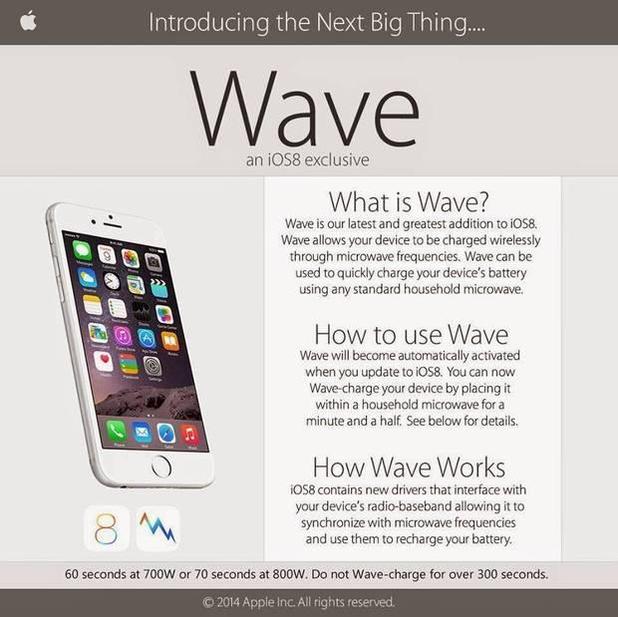 Wave: nabijte svůj iPhone v mikrovlnce:) Wave: nabijte svůj iPhone v mikrovlnce:)