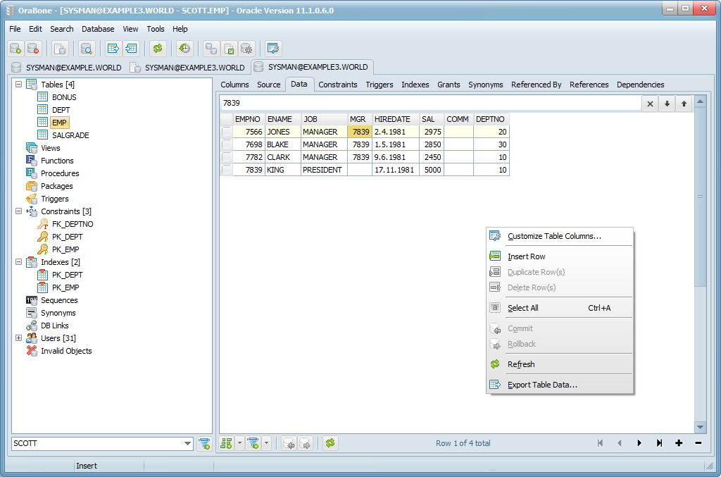 orabone2.png OraBone - správa databáze Oracle