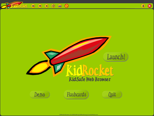 KidRocket - jedinečný dětský internetový prohlížeč