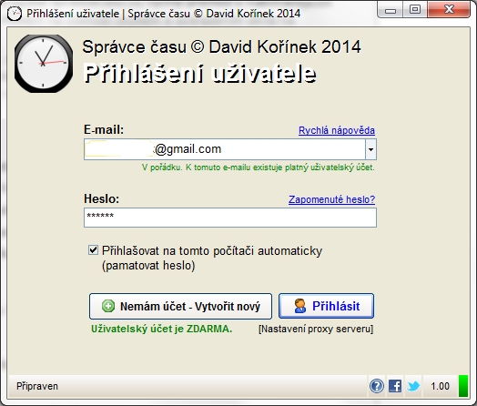 spravce-casu.jpg Správce času - snadný a jednoduchý organizér času v počítači
