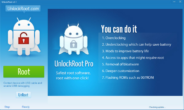 Android Root Unlock - skript pro odemčení superuživatele v Adnroidu