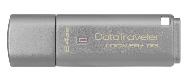DataTraveler Locker+ G3 ve své 64GB verzi DataTraveler Locker+ G3 ve své 64GB verzi