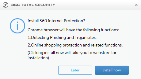 Instalace doplňku Chrome 360 Internet Protection Instalace doplňku Chrome 360 Internet Protection
