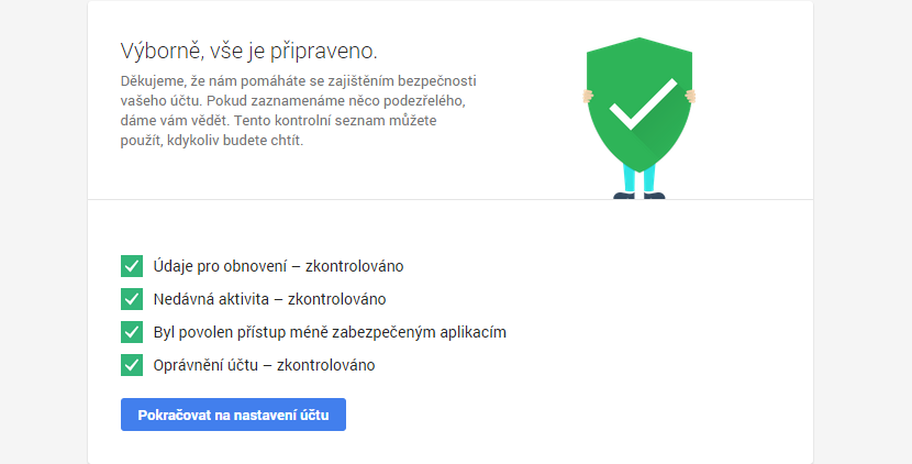 Po dokončení Kontroly zabezpečení na Vás budou čekat 2 GB cloudu navíc Po dokončení Kontroly zabezpečení na Vás budou čekat 2 GB cloudu navíc