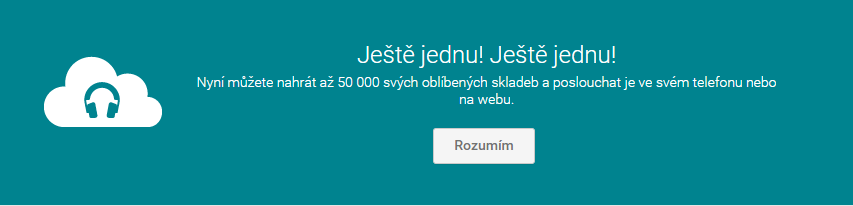 Ještě jednu... láká nová nabídka Google Play Music Ještě jednu... láká nová nabídka Google Play Music