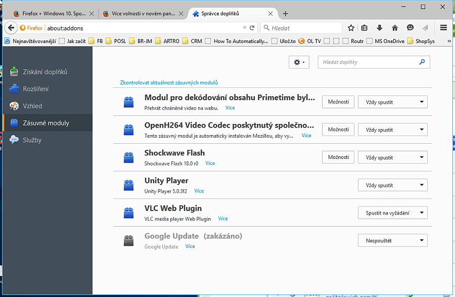 Firefox 40: lehké změny vzhledu se dostalo Správci doplňků Firefox 40: lehké změny vzhledu se dostalo Správci doplňků