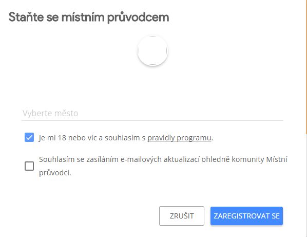 Stačí jen vybrat město působení či původu, odsouhlasit podmínky a už jsme tam Stačí jen vybrat město působení či původu, odsouhlasit podmínky a už jsme tam