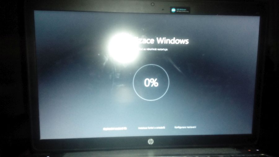 Tenhle nulový stav Aktualizace Windows svítil až nepříjemně dlouho Tenhle nulový stav Aktualizace Windows svítil až nepříjemně dlouho