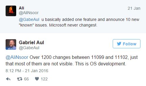 Gabe Aul hlásá 1200 změn - většinu z nich si ani nevšimnete, jsou totiž neviditelné :) Gabe Aul hlásá 1200 změn - většinu z nich si ani nevšimnete, jsou totiž neviditelné :)