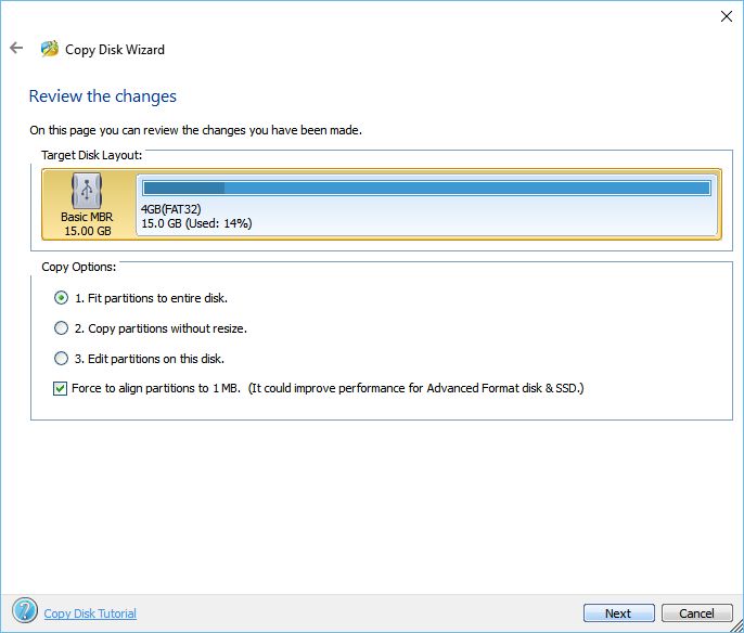 MiniTool Partition Wizard: kopírování celého disku na jiný MiniTool Partition Wizard: kopírování celého disku na jiný