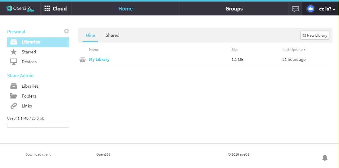 Cloud Open365 skýtá klasické rozhraní pro online správu souborů Cloud Open365 skýtá klasické rozhraní pro online správu souborů