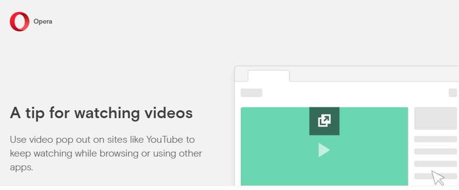 Video pop out - vyskočení video do ořezaného okna - známe už z minula Video pop out - vyskočení video do ořezaného okna - známe už z minula