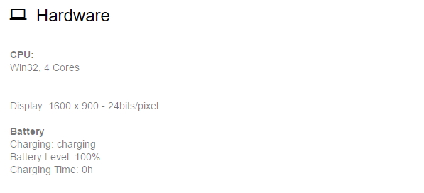 Data o hardwaru prozrazovaly prohlížeče různě a nespolehlivě Data o hardwaru prozrazovaly prohlížeče různě a nespolehlivě