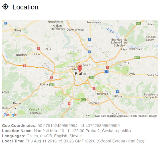 Google Geolocation API může být celkem přesné, pokud jste na pevné IP adrese a neschováváte se přes proxy, VPN a Tor Google Geolocation API může být celkem přesné, pokud jste na pevné IP adrese a neschováváte se přes proxy, VPN a Tor