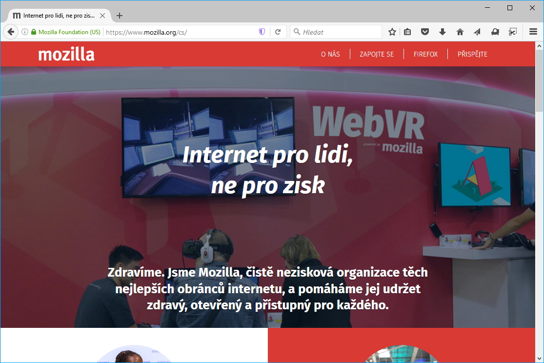 Mozilla Firefox opět lidštější, teda vlastně rychlejší :) Mozilla Firefox opět lidštější, teda vlastně rychlejší :)