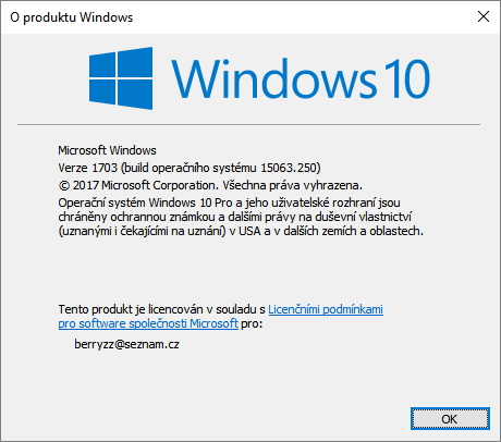 Kontrolu verze vlastních Windows nejrychleji provedete přes nástroj Spustit (Win + R) a příkaz winver