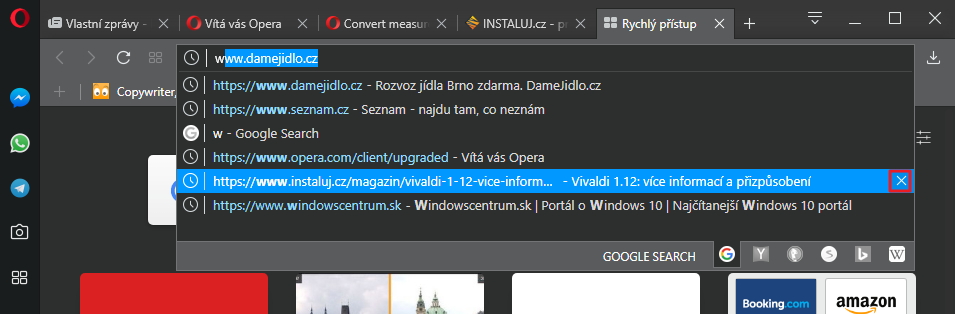 Našeptávač vyhledávání lze nyní vyčistit od nežádoucích položek Našeptávač vyhledávání lze nyní vyčistit od nežádoucích položek