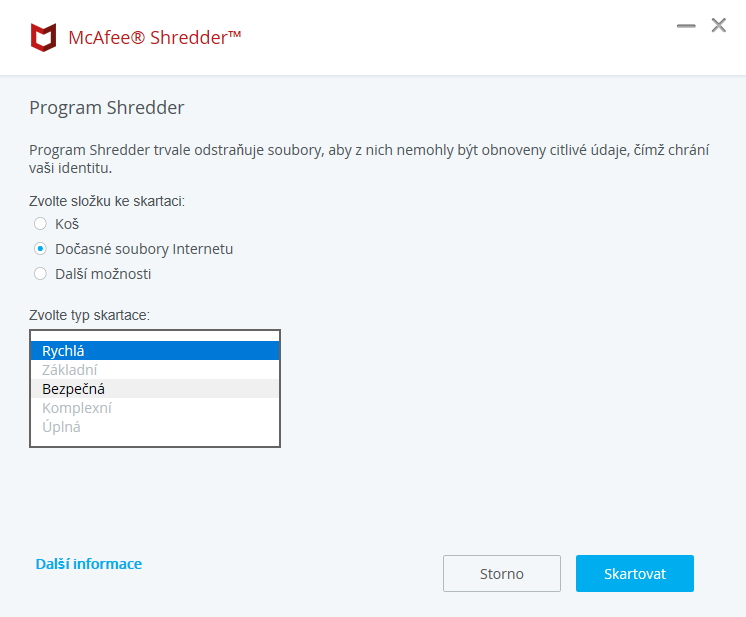 Skartovač sám neprozradí, jaký je rozdíl v jednotlivých skartacích Skartovač sám neprozradí, jaký je rozdíl v jednotlivých skartacích