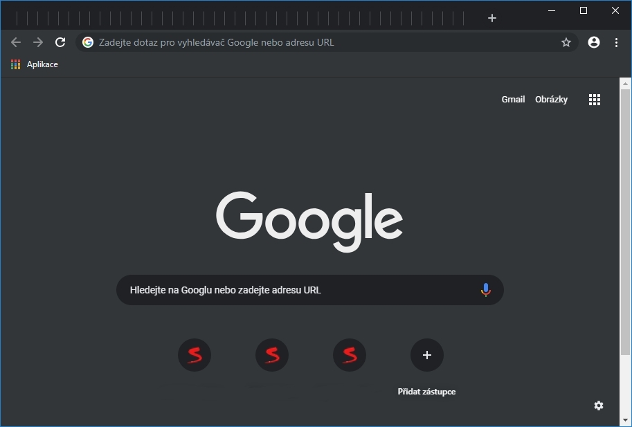 Google Chrome Canary v tmavém kabátku Google Chrome Canary v tmavém kabátku