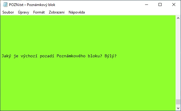 A už i naše pozadí září novou barvičkou! A už i naše pozadí září novou barvičkou!