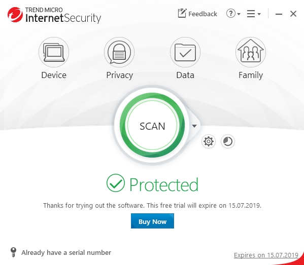 Vizuální pojetí konzole Trend Micro Internet Security si našlo cestu k modernímu vzhledu Vizuální pojetí konzole Trend Micro Internet Security si našlo cestu k modernímu vzhledu