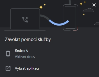 Sdílení obsahu v Chrome umožňuje i okamžité přeposlání telefonního čísla do spárovaného Androidu Sdílení obsahu v Chrome umožňuje i okamžité přeposlání telefonního čísla do spárovaného Androidu