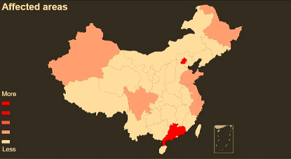 Mapa výskytu preferovaných cílů APT-C-39 Mapa výskytu preferovaných cílů APT-C-39