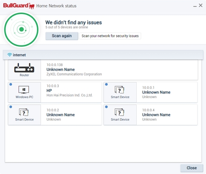 Skenování místní sítě Skenování místní sítě