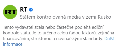 Zcela nebo částečně podléhá kontrole státu - je takové vysvětlení dostatečné? (Zdroj: Facebook.com) Zcela nebo částečně podléhá kontrole státu - je takové vysvětlení dostatečné? (Zdroj: Facebook.com)