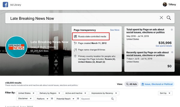 A malinkatý nápisem Státem kontrolované médium z Ruska píchnem ještě tady (Zdroj: Facebook.com) A malinkatý nápisem Státem kontrolované médium z Ruska píchnem ještě tady (Zdroj: Facebook.com)