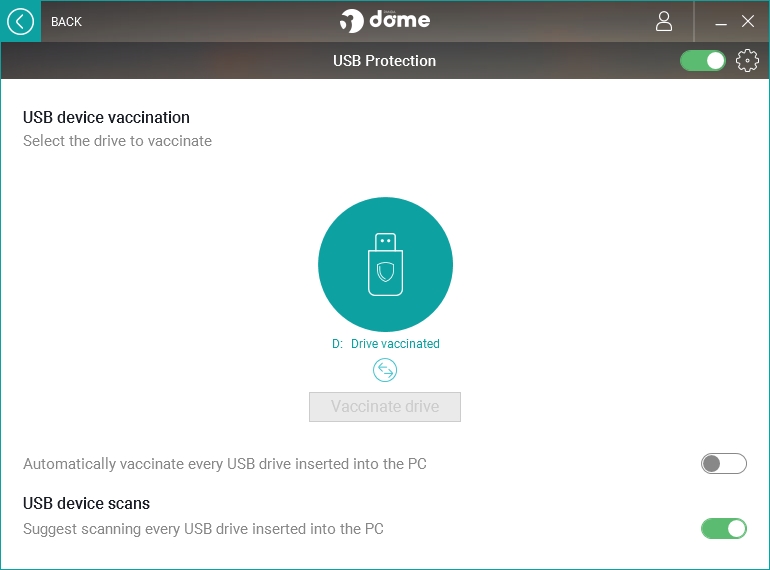 USB Protection nabízí antivirovou kontrolu USB a jeho vakcinaci USB Protection nabízí antivirovou kontrolu USB a jeho vakcinaci