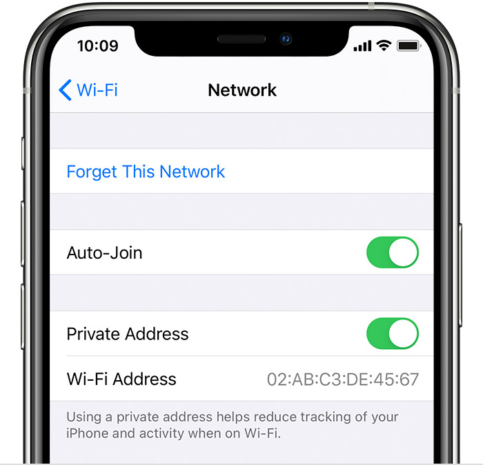 Otevřete Nastavení - Wi-Fi - odklikněte i v kroužku - zapněte Private Address (Zdroj: Support.apple.com) Otevřete Nastavení - Wi-Fi - odklikněte i v kroužku - zapněte Private Address (Zdroj: Support.apple.com)