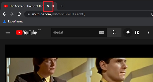 Ikona indikující kartu s přehrávaným zvukem už zase umožňuje ztišení dané karty (Zdroj: Google Chrome Canary) Ikona indikující kartu s přehrávaným zvukem už zase umožňuje ztišení dané karty (Zdroj: Google Chrome Canary)