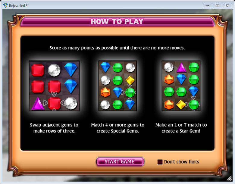 Hra názorně předvádí základní principy Hra názorně předvádí základní principy