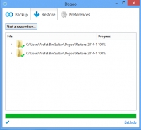 DEgoo - dokonale snadné zálohování vašich dat a suoborů