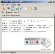 DzSoft Paste & Save